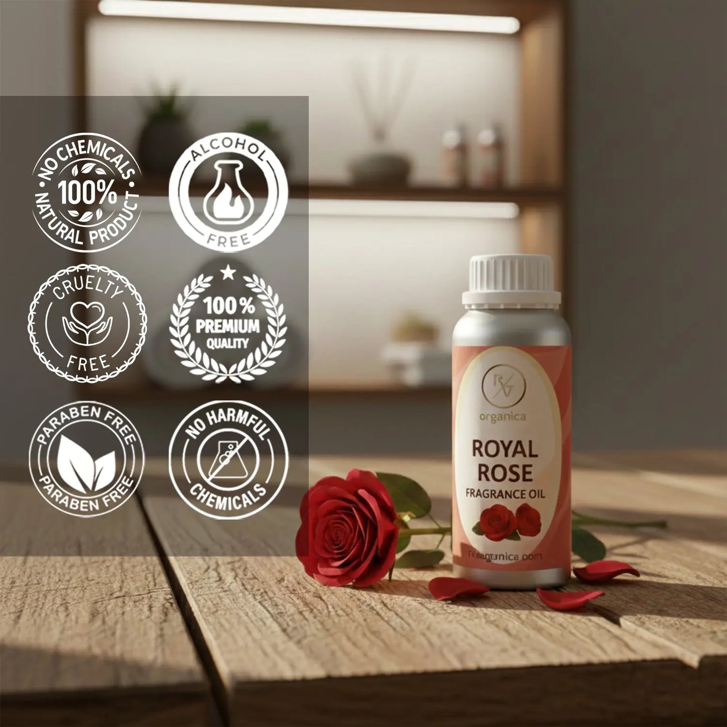 Royal Rose Fragrance Oil RV Organica