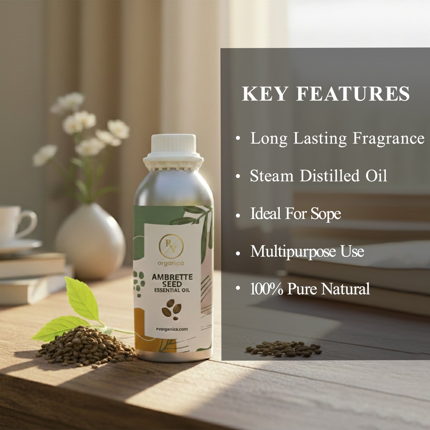 Ambrette Seed Essential Oil