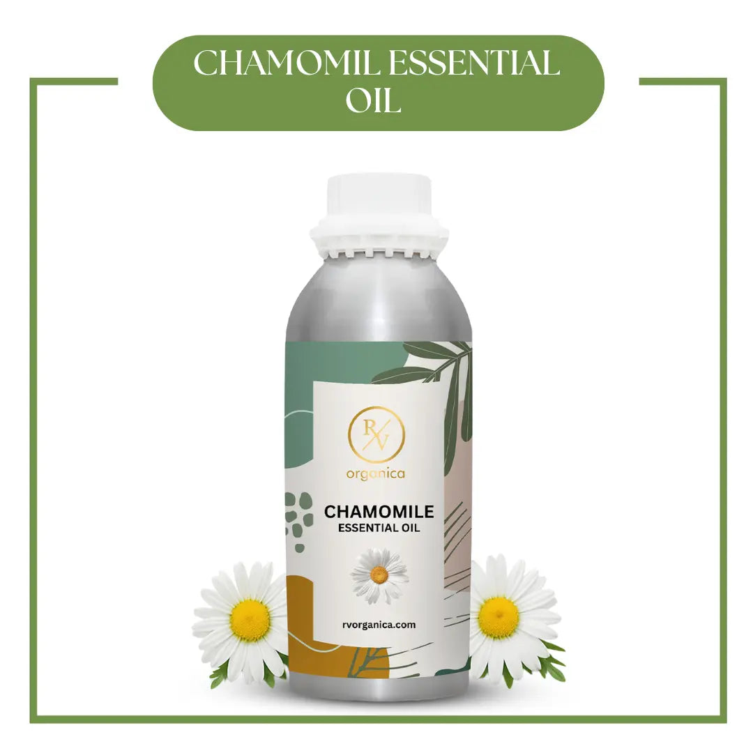 Pure Chamomile Essential Oil for aromatherapy and skincare –RV Organica