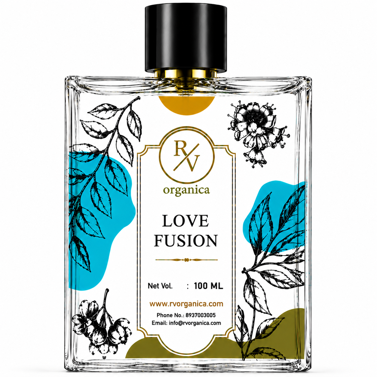 Love Fusion perfume oil bottle by RV Organica