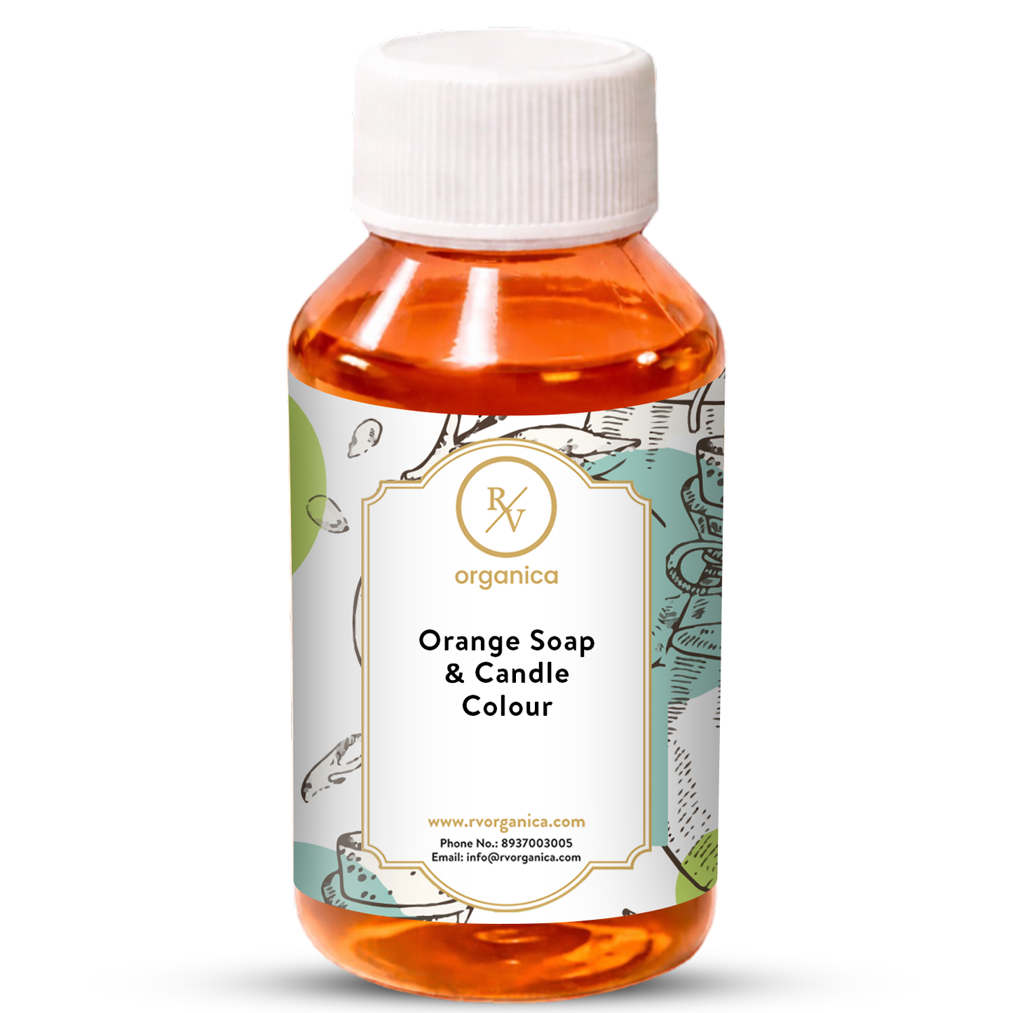 Orange Colour For Soap & Candle