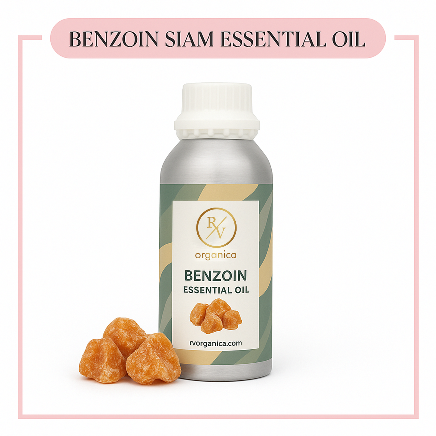 Pure Benzoin Siam Essential Oil for aromatherapy and skincare –RV Organica