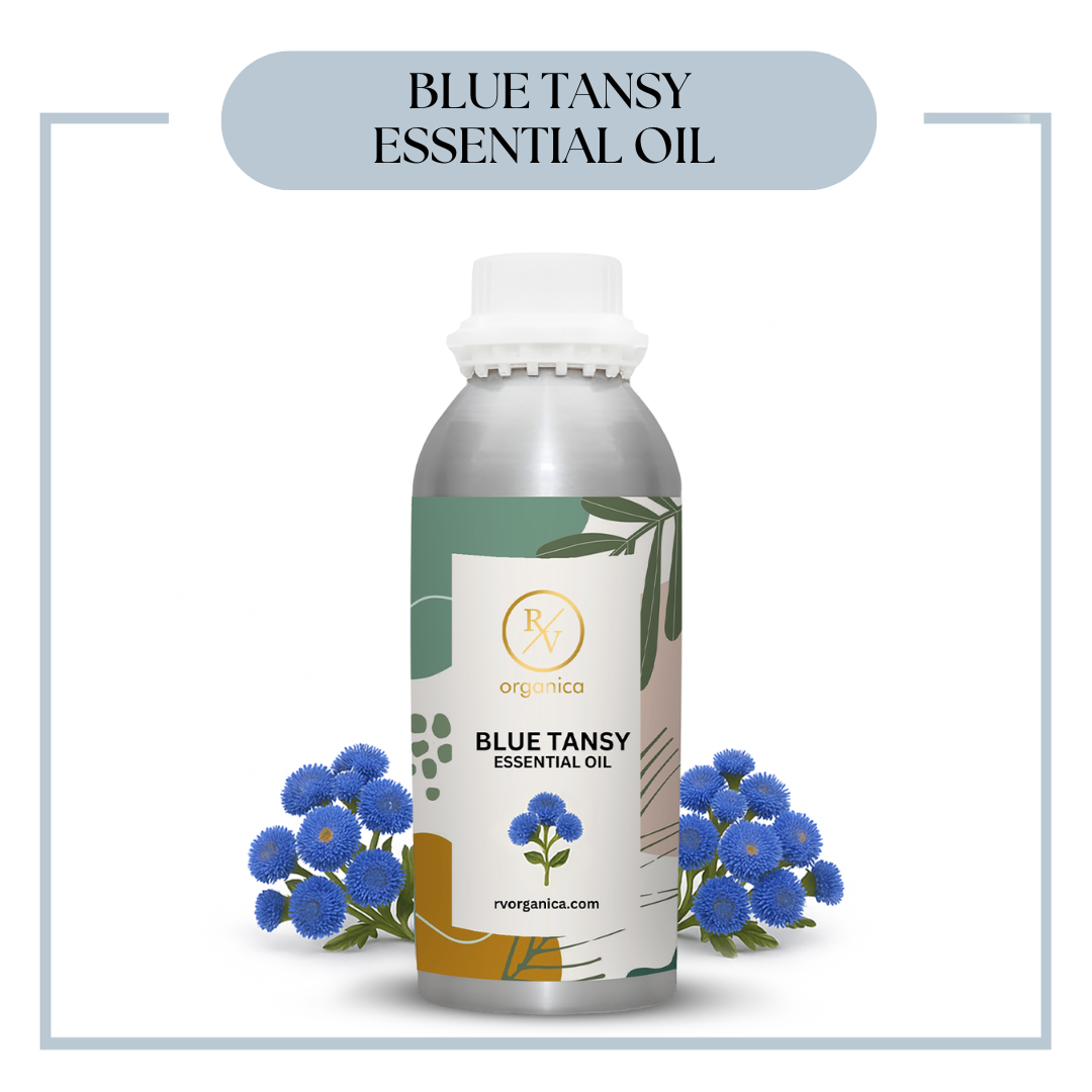 Pure Blue Tansy Essential Oil for aromatherapy and skincare –RV Organica