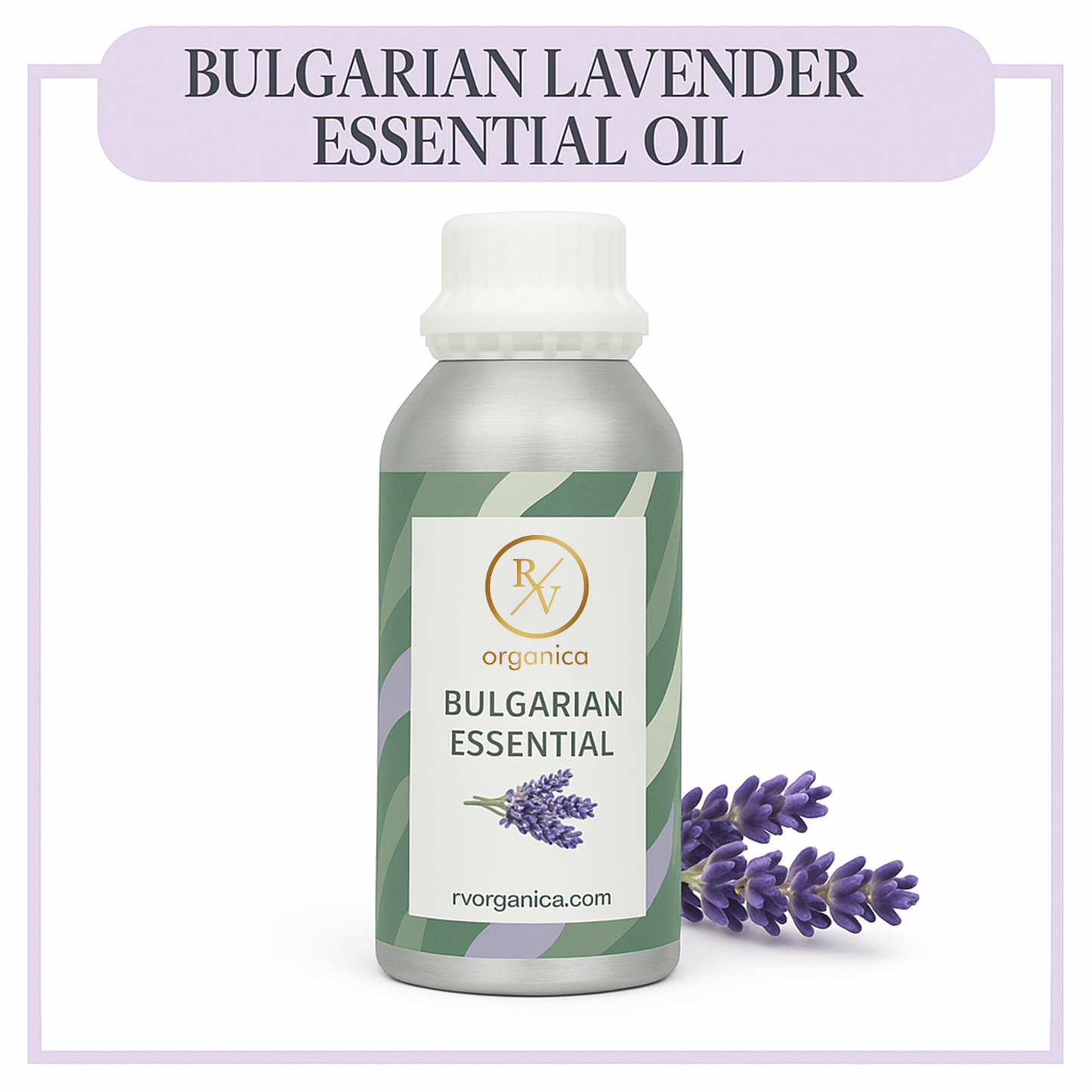 Pure Bulgarian Lavender Essential Oil for aromatherapy and skincare –RV Organica