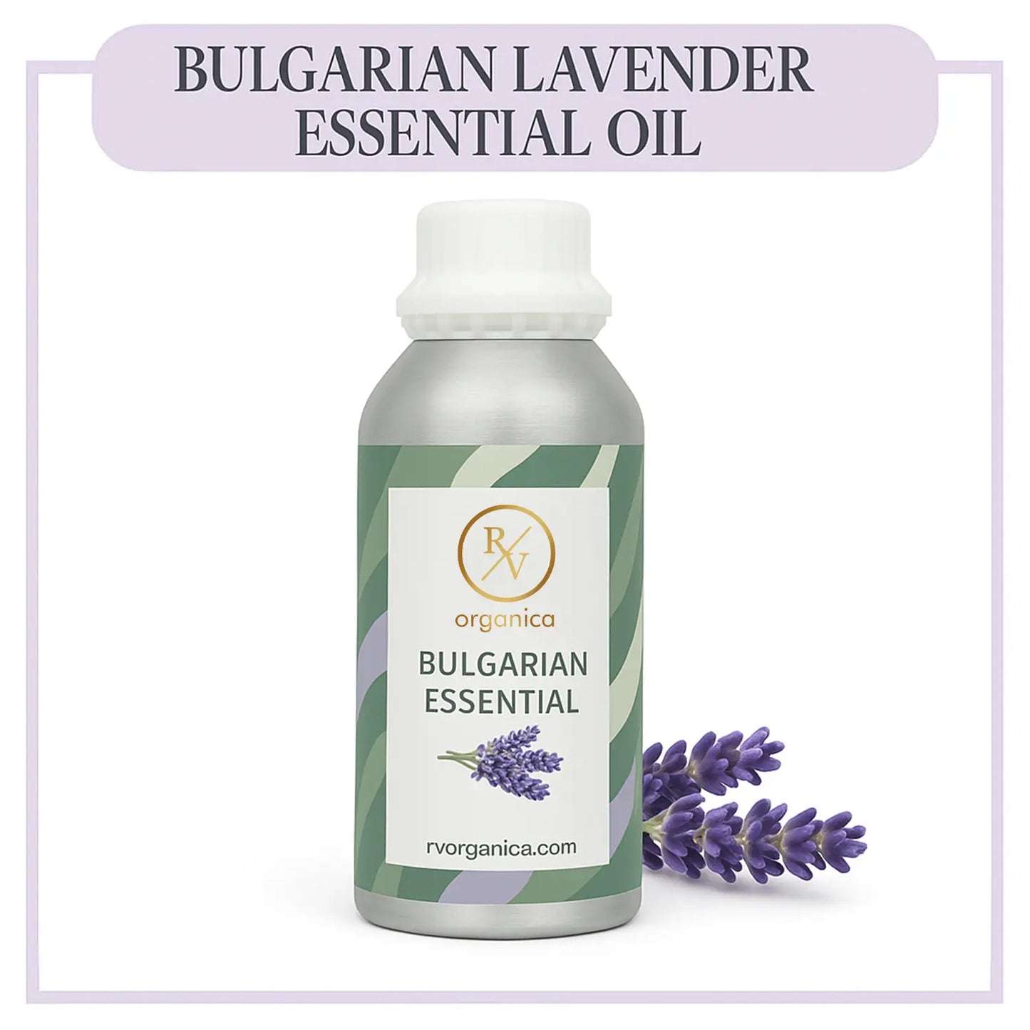 Pure Bulgarian Lavender Essential Oil for aromatherapy and skincare –RV Organica