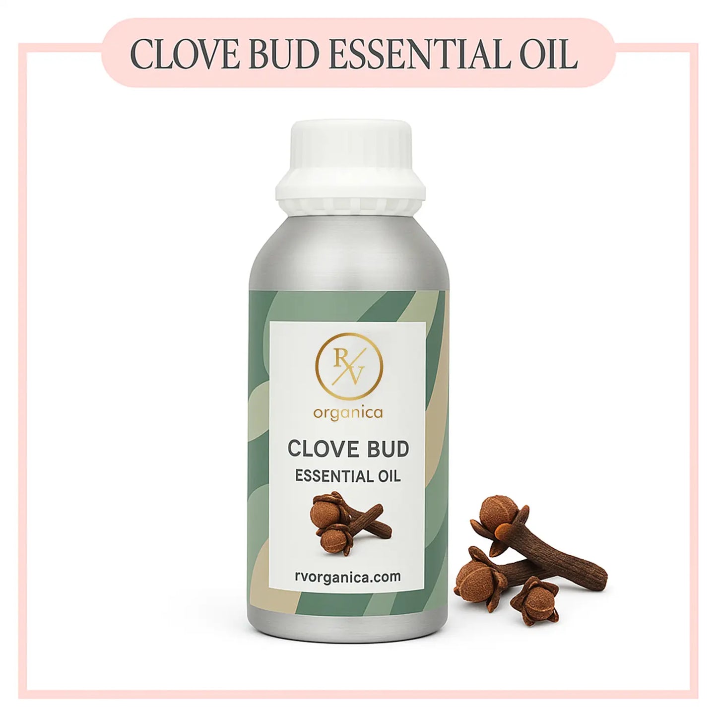 Pure Clove Bud Essential Oil for aromatherapy and skincare –RV Organica
