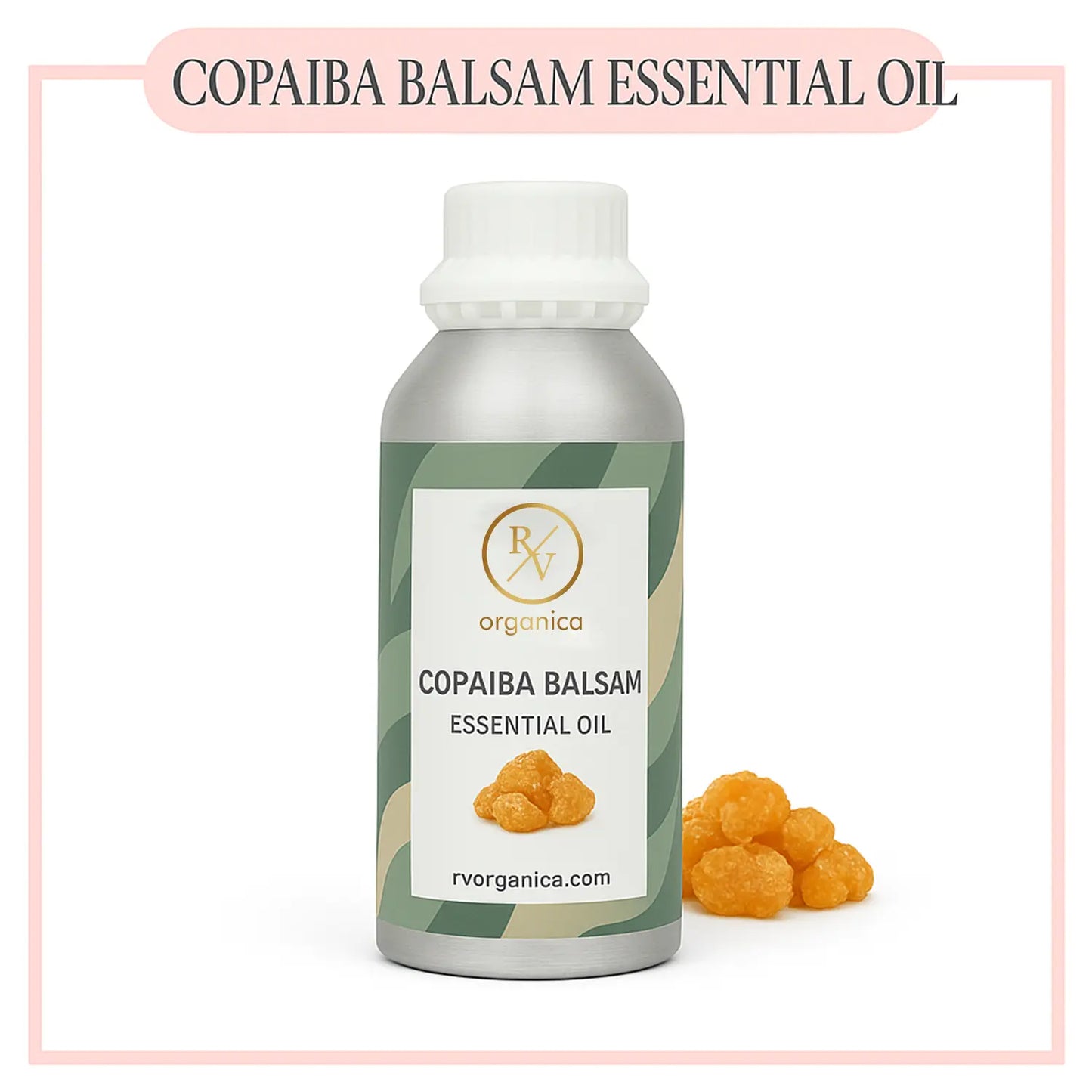 Pure Copaiba Balsam Essential Oil for aromatherapy and skincare –RV Organica