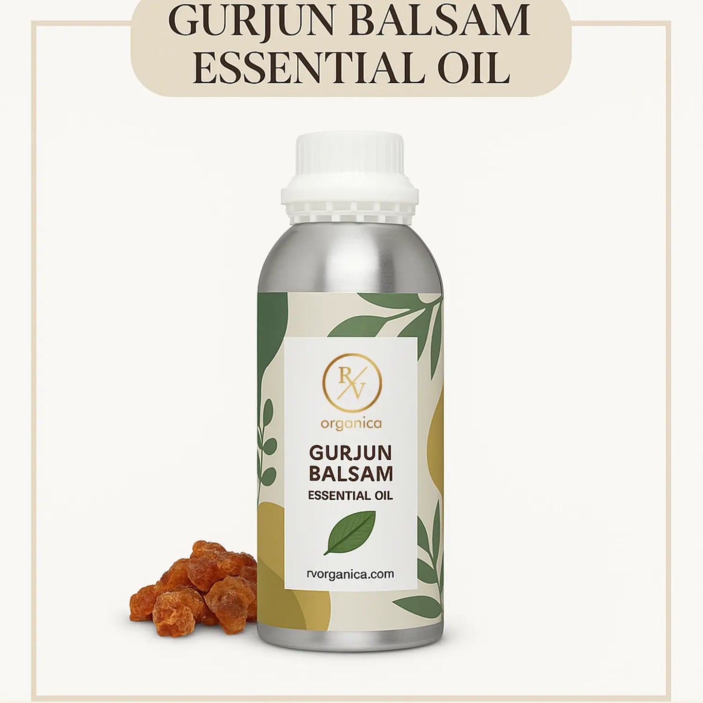 Pure Gurjun Balsam Essential Oil for aromatherapy and skincare –RV Organica