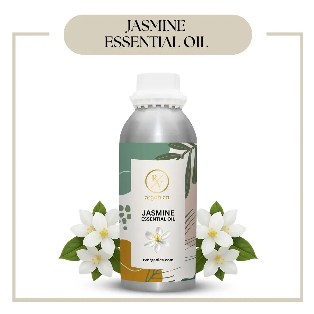 Pure Jasmine Essential Oil for aromatherapy and skincare –RV Organica
