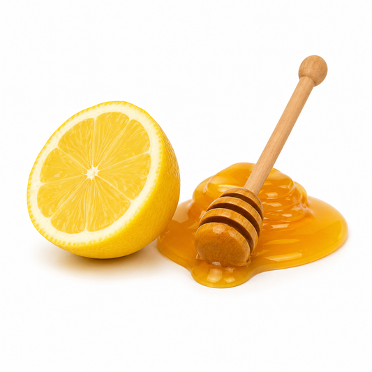 Lemon & Honey Fragrance Oil with a refreshing citrus and sweet aroma, blending zesty lemon and rich honey notes for a bright, comforting, and long-lasting scent ideal for candles, soaps, perfumes, and personal care products. - second image