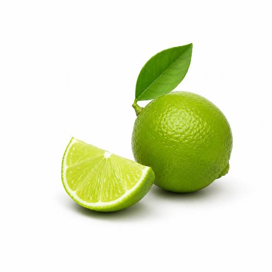 Lime Fragrance Oil with a fresh citrus and zesty aroma, offering a clean, uplifting, and long-lasting scent ideal for candles, soaps, perfumes, and personal care products. - second image