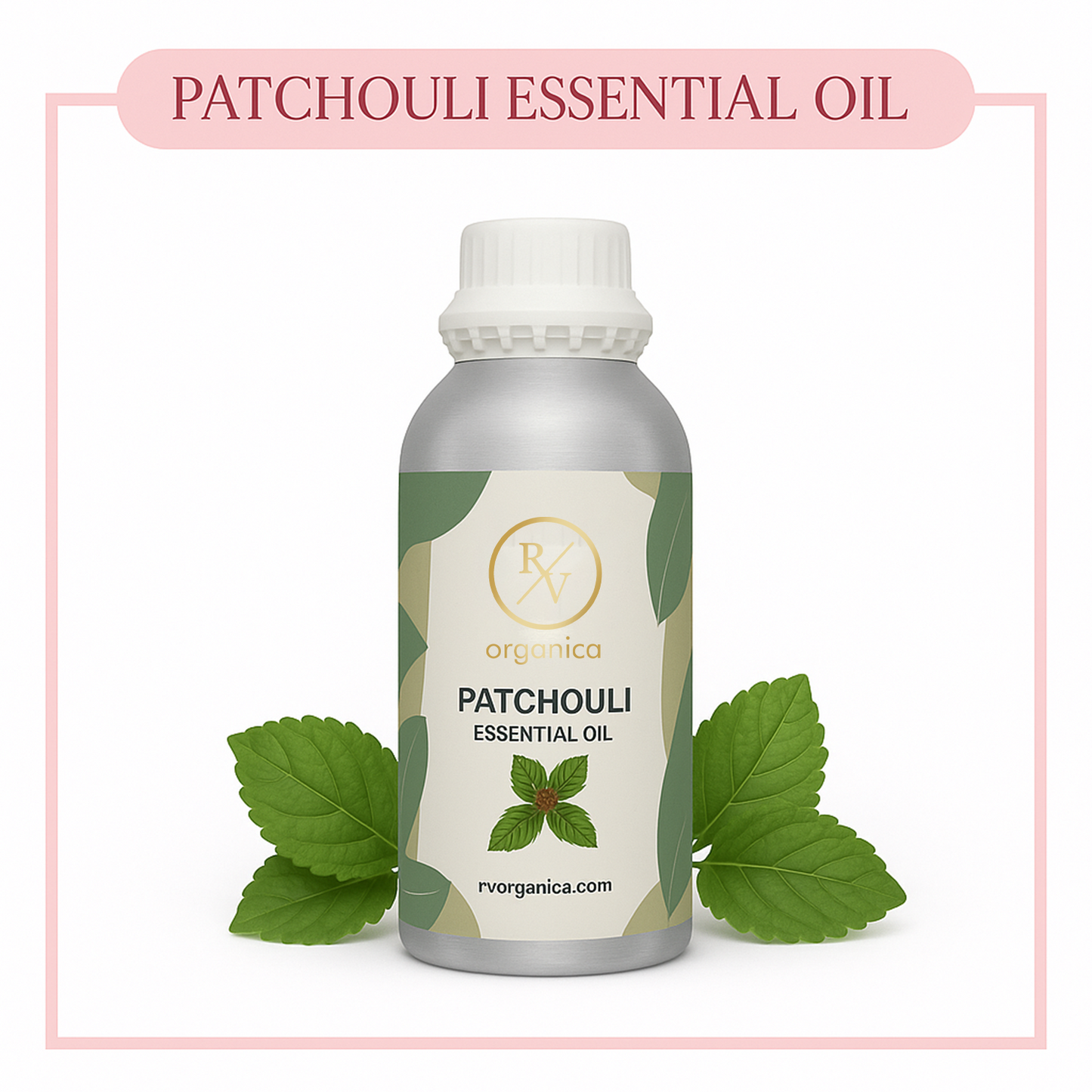 Pure Patchouli Essential Oil for aromatherapy and skincare –RV Organica