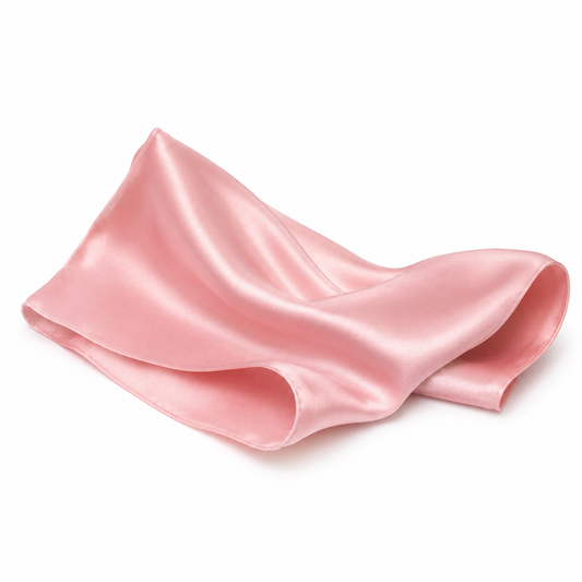 Silky satin fabric with smooth glossy texture, soft luxurious material ideal for clothing, bedding, and fashion design - second image
