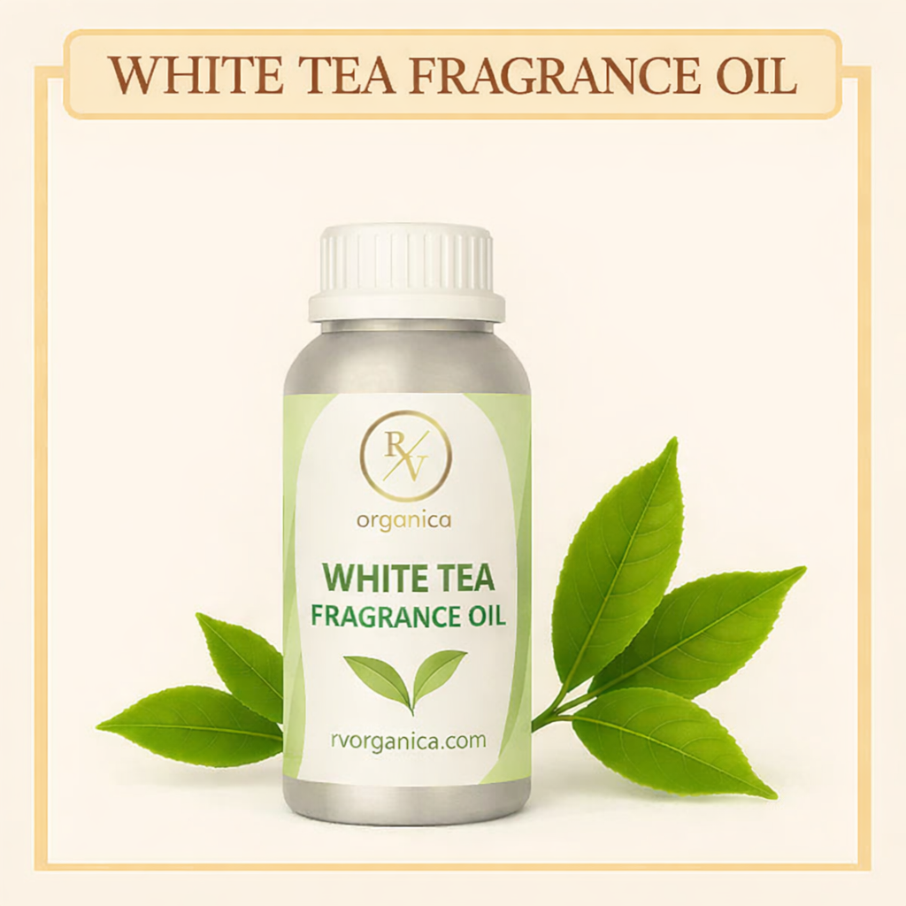 White Tea Fragrance Oil with clean and elegant spa-style aroma