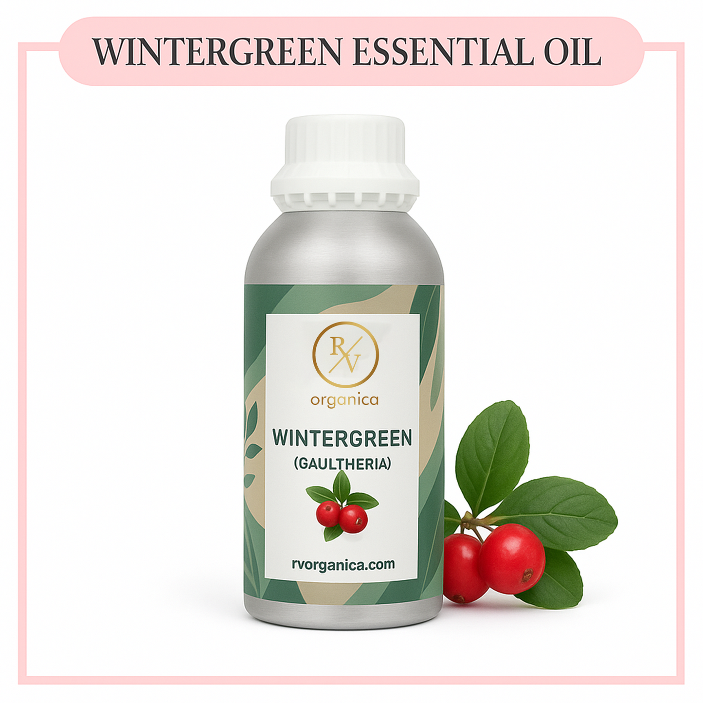 Pure Wintergreen Gaultheria Essential Oil for aromatherapy and skincare – RV Organica