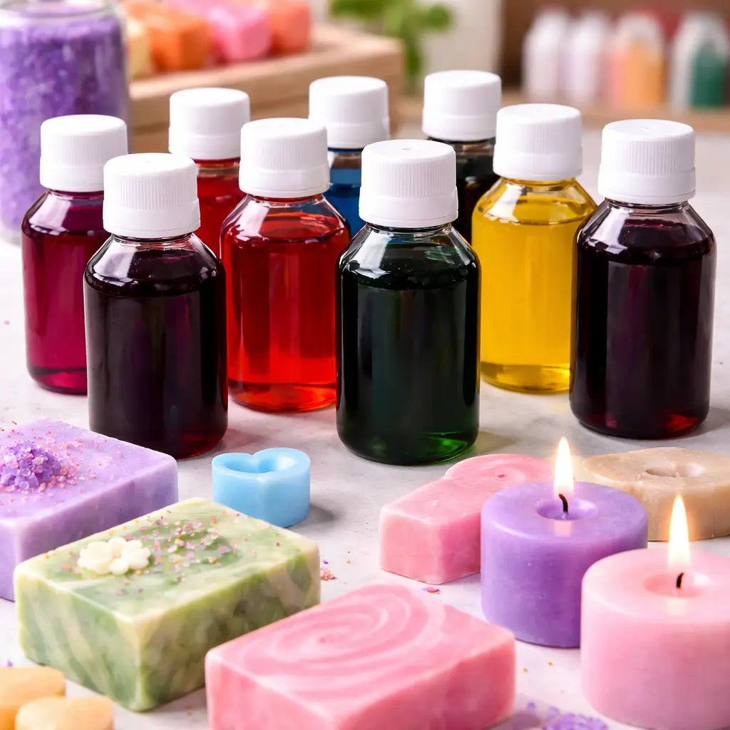 Colours Bottle For Soap & Candle