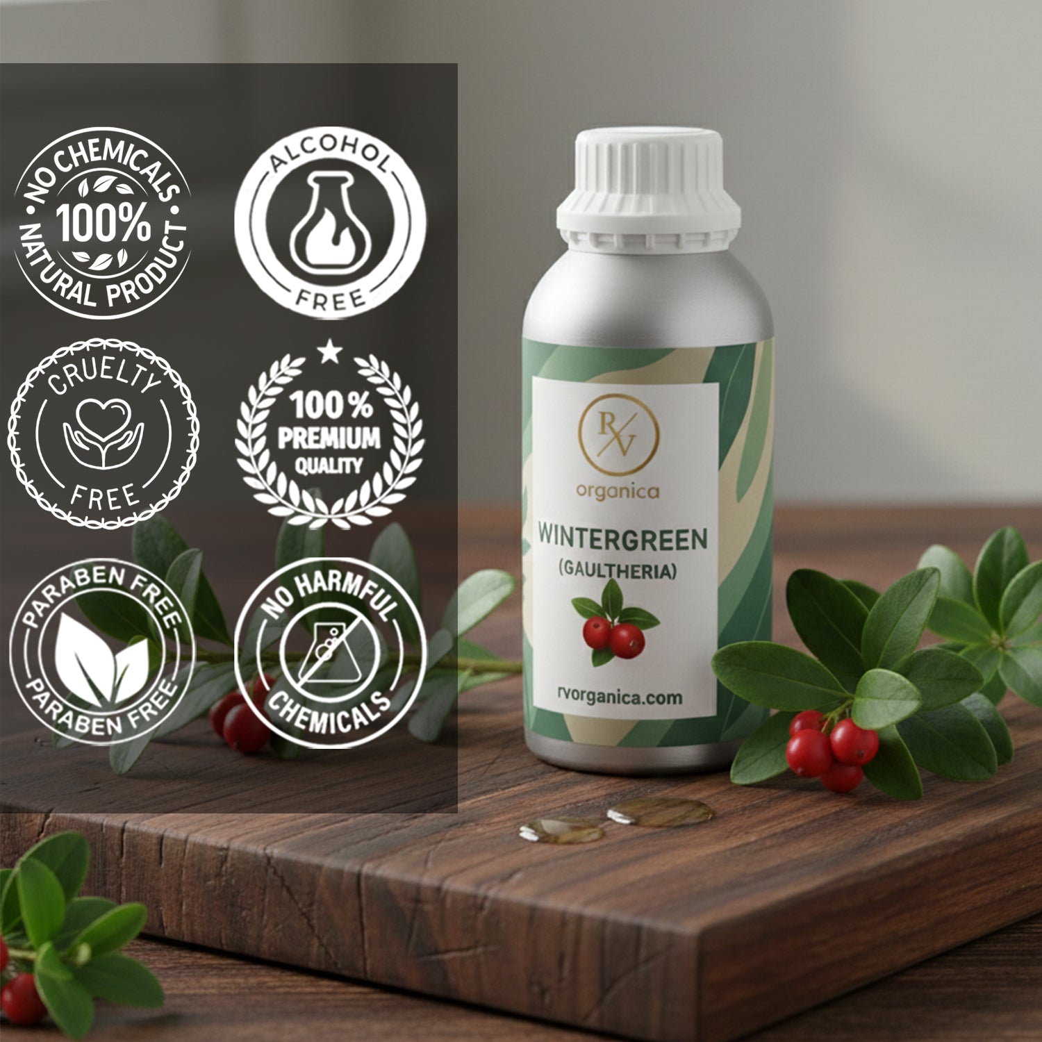 Wintergreen (Gaultheria) Essential Oil