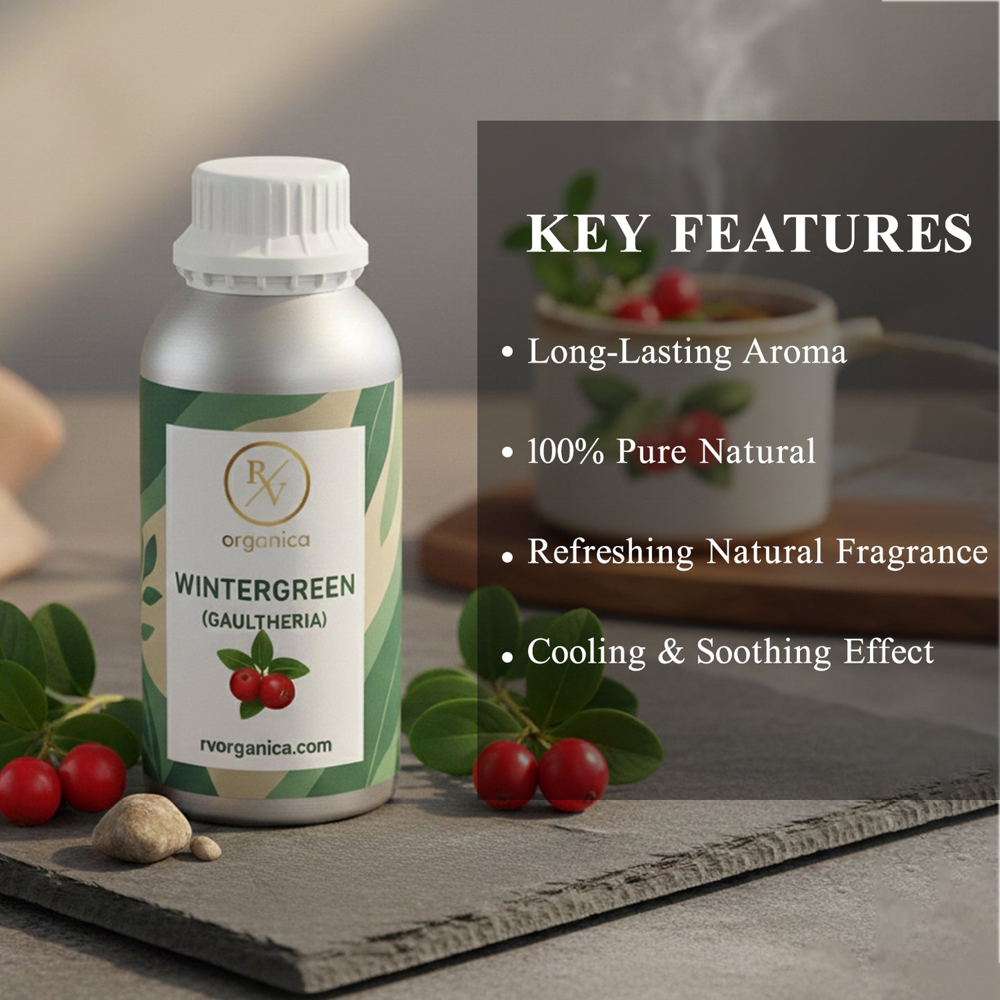 Wintergreen (Gaultheria) Essential Oil