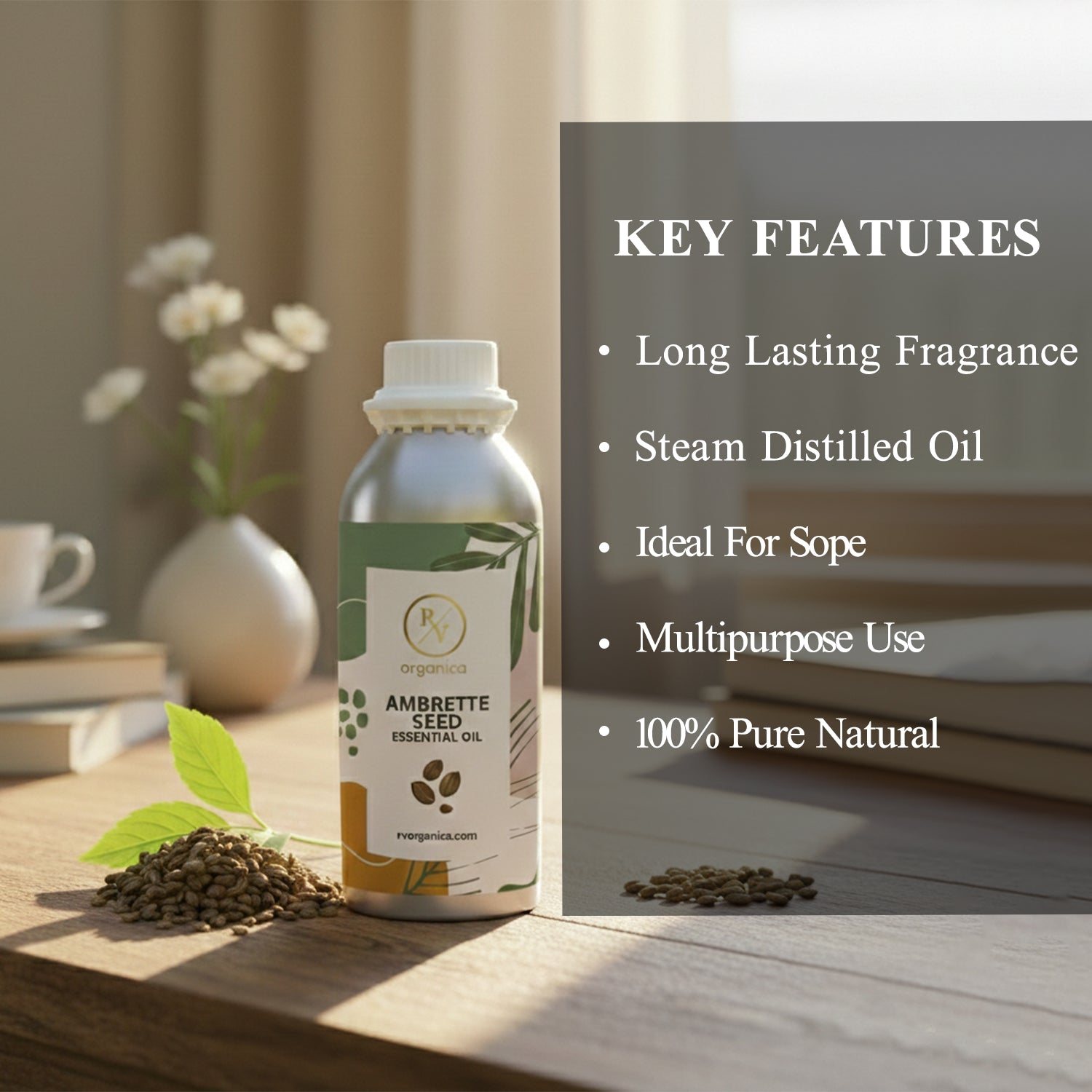 Ambrette Seed Essential Oil