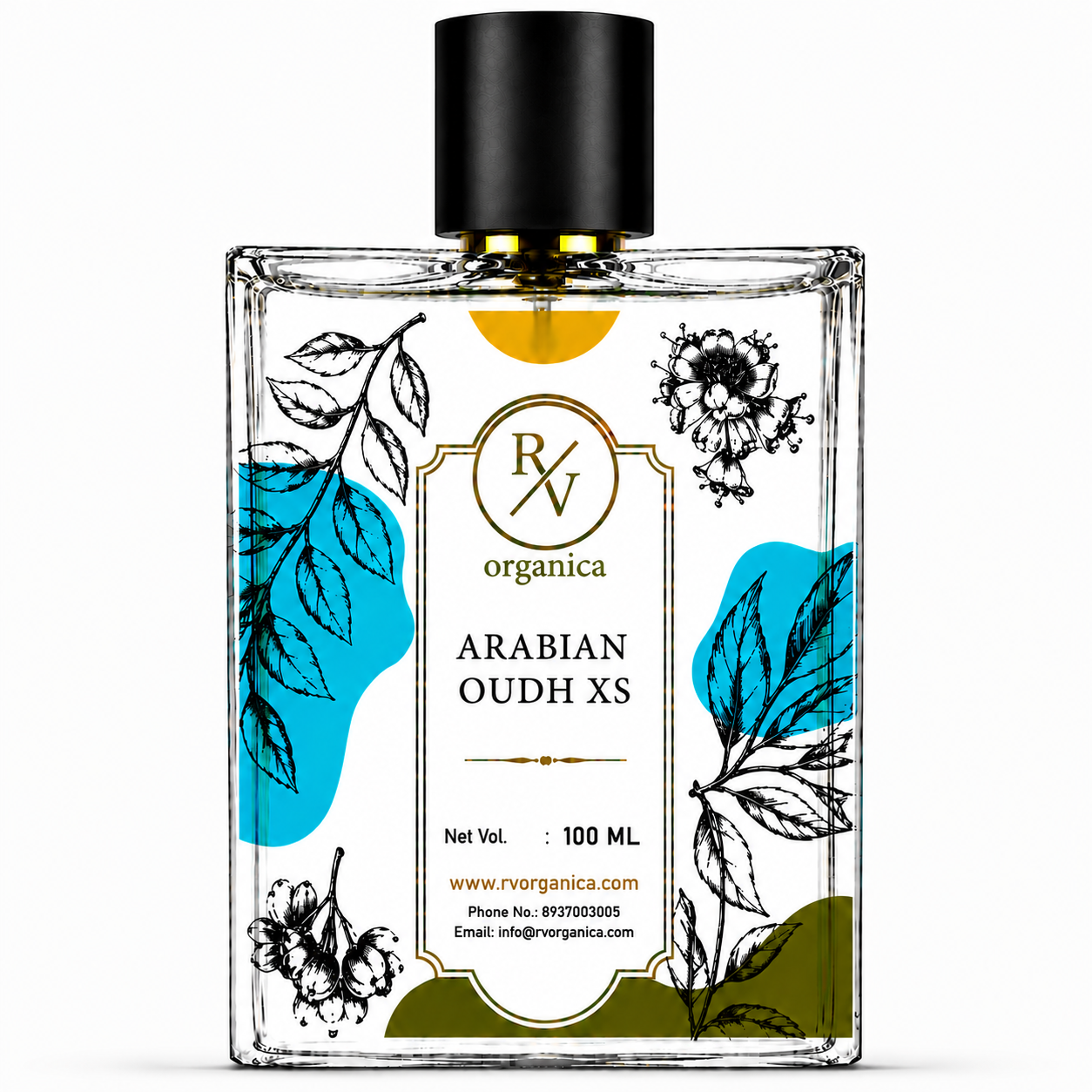 Arabian Oudh XS perfume oil bottle by RV Organica