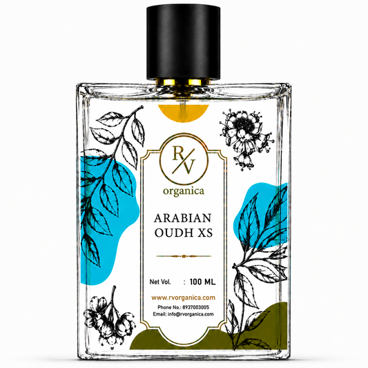 Arabian Oudh XS perfume oil bottle by RV Organica