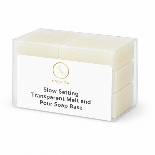 Slow Setting Transparent Melt and Pour Soap Base