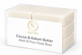 RV Organica cocoa and kokum butter melt and pour soap base for moisturizing and nourishing soap making