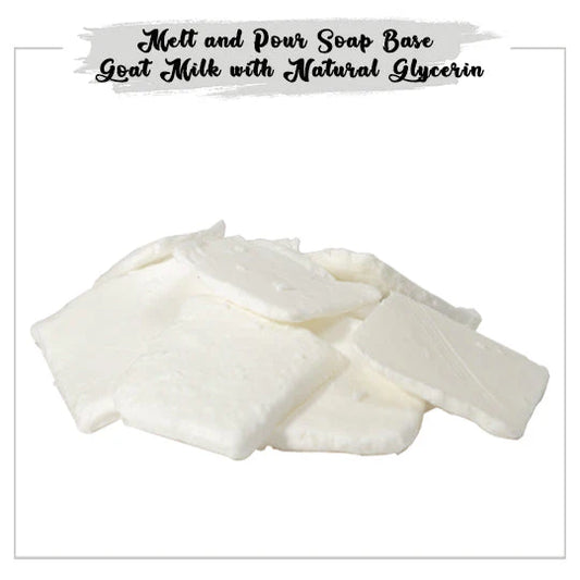 Goat Milk Soap Base with Natural Glycerin