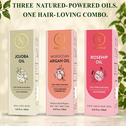 Argan + Rosehip + Jojoba — Shine & Radiance Combo