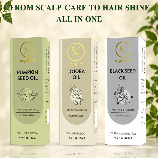 Pumpkin Seed + Black Seed + Jojoba | Scalp Health & Growth Combo - second image