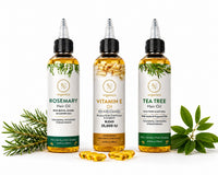Rosemary Oil | Vitamin E Oil | Tea Tree Oil – Hair Care Combo Pack