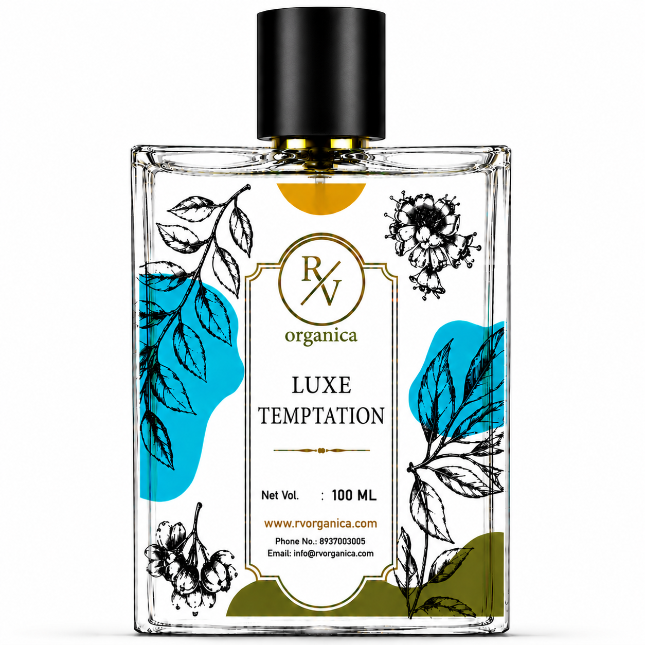 Luxe Temptation perfume oil bottle by RV Organica