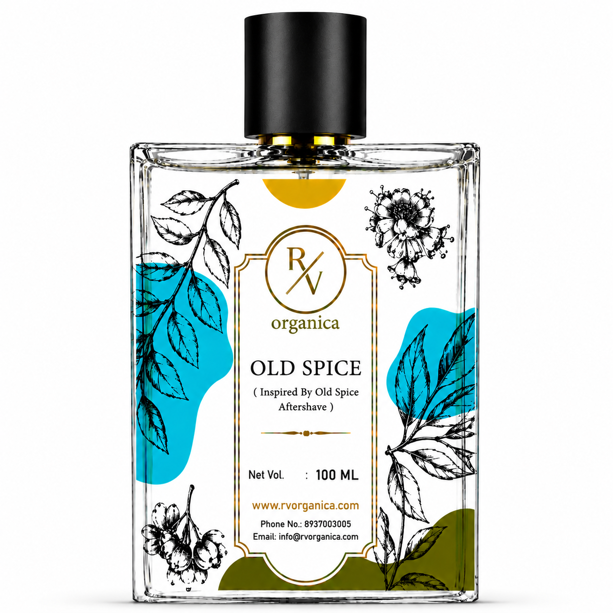 Old Spice perfume oil bottle by RV Organica