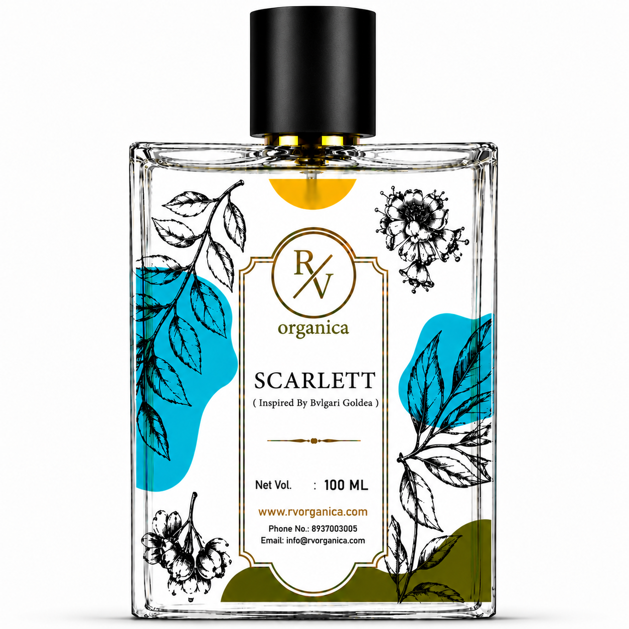Scarlett perfume oil bottle by RV Organica
