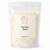 RV Organica soy wax flakes for natural clean burning candle making and DIY use