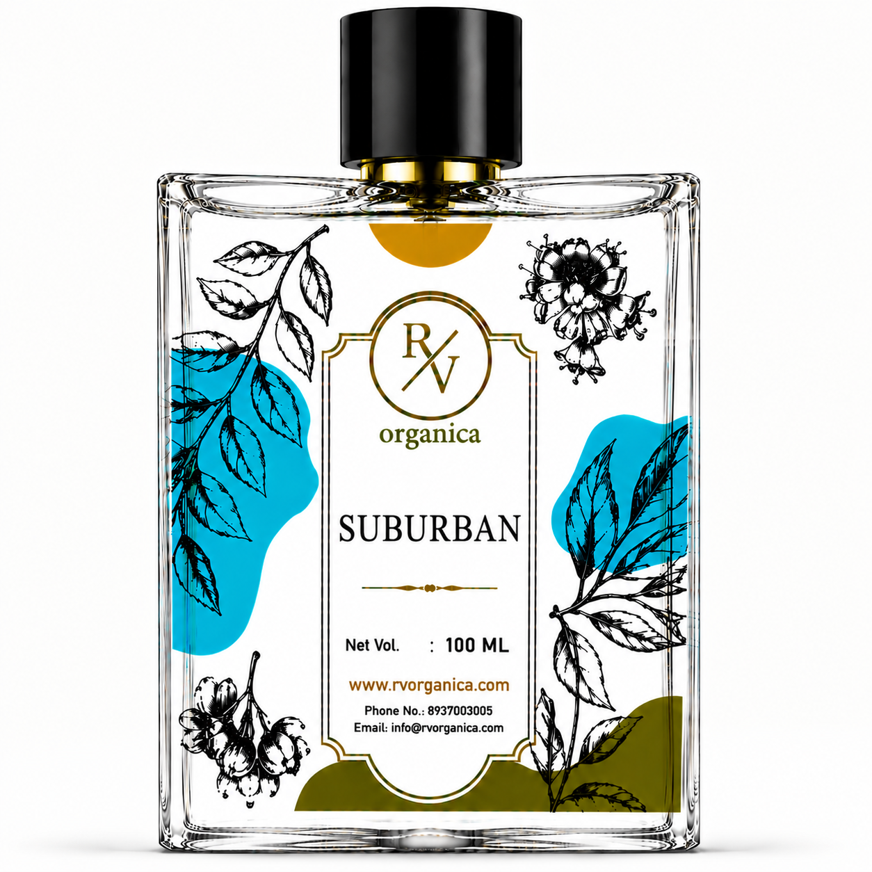 Suburban perfume oil bottle by RV Organica