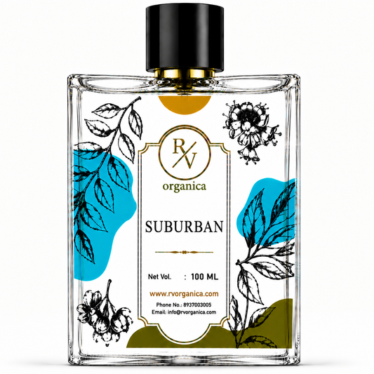 Suburban perfume oil bottle by RV Organica