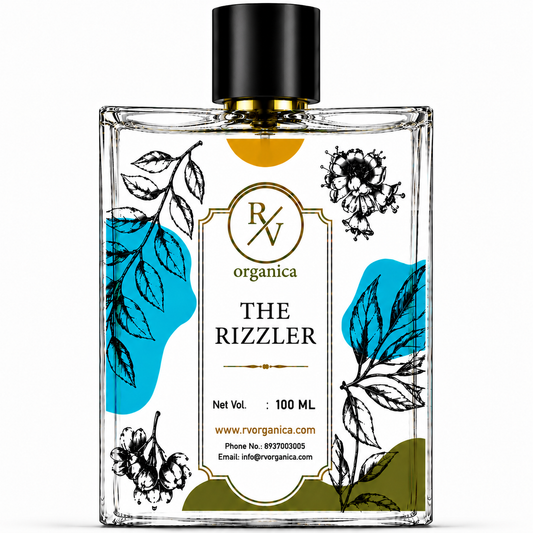 The Rizzler perfume oil bottle by RV Organica