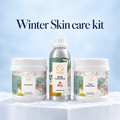 Winter skin care gift set with Shea Butter, Cocoa Body Butter and Rose Floral Water