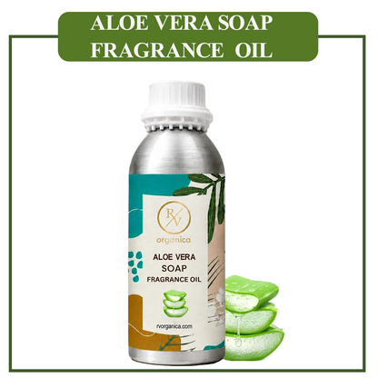 Aloe Vera Soap Fragrance Oil by RV Organica for soap making, melt and pour soap, cold process soap and handmade soap