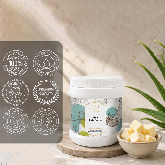 RV Organica Aloe Body Butter natural moisturizer with buttery smooth texture for hydrated skin - second image