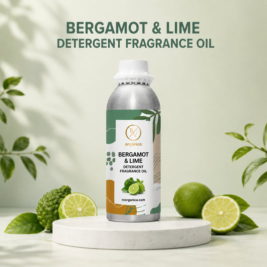 Bergamot & Lime Detergent Fragrance Oil with a fresh citrus and laundry-inspired aroma, offering a clean, uplifting, and long-lasting fragrance ideal for detergents, fabric care, soaps, candles, and home fragrance products. - second image