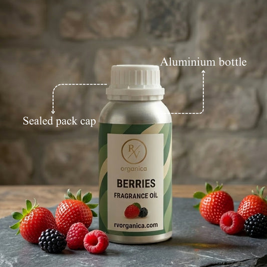 Berries fragrance oil sealed aluminium bottle packaging, premium quality and leak-proof design - second image