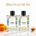Bhai Dooj gift set with Code and Savage perfumes for men, 100ml each