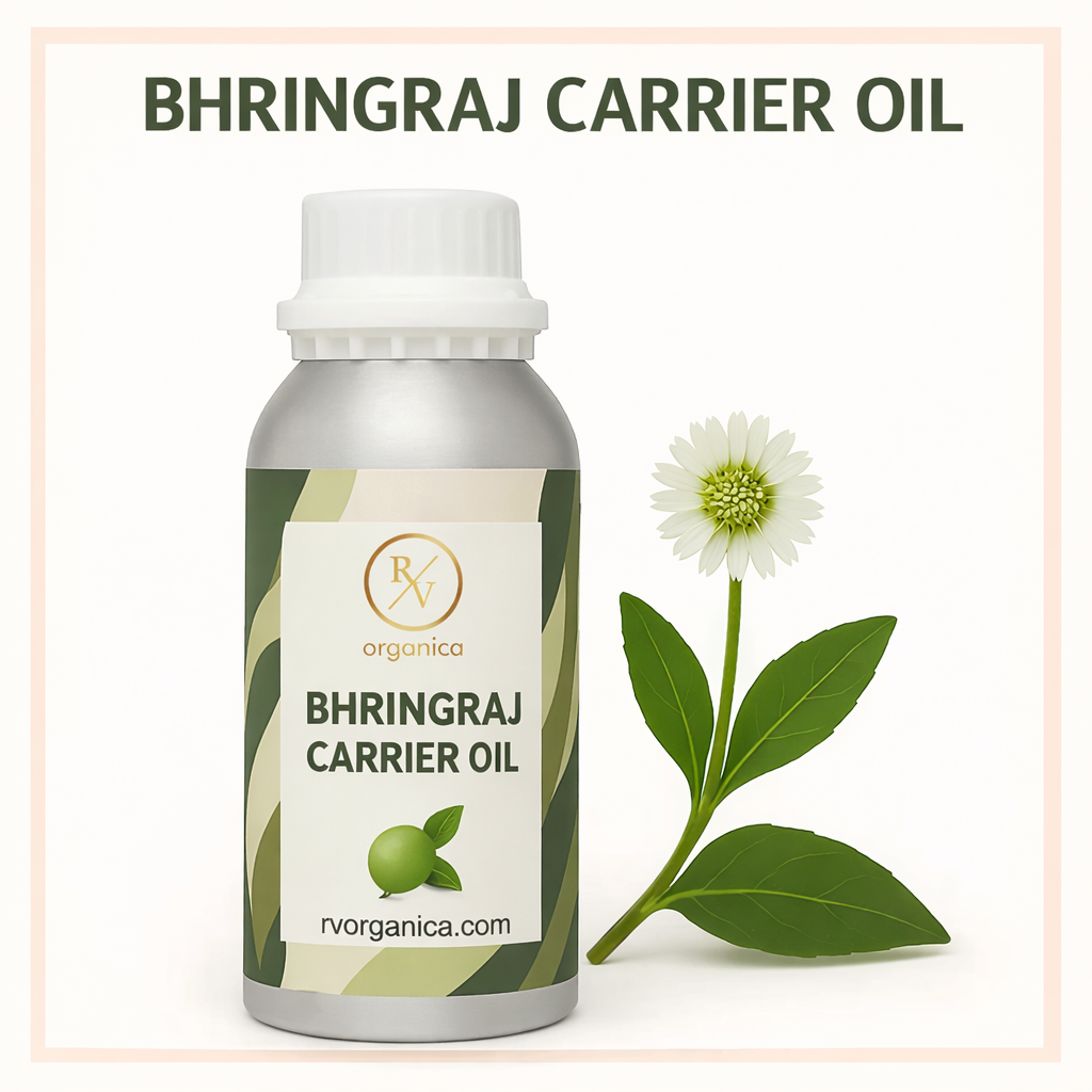 Bhringraj Carrier Oil Bottle for Hair Care and Scalp Massage