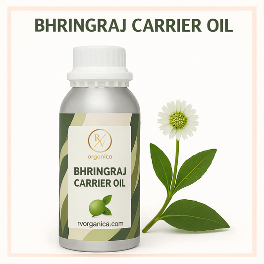 Bhringraj Carrier Oil Bottle for Hair Care and Scalp Massage