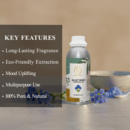 Blue Tansy Essential Oil natural premium quality cruelty free and paraben free benefits