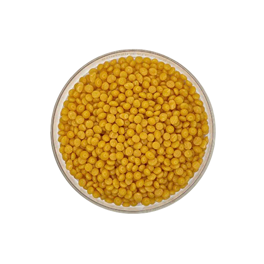 Organic white candelilla wax by RV Organica for skincare and candles