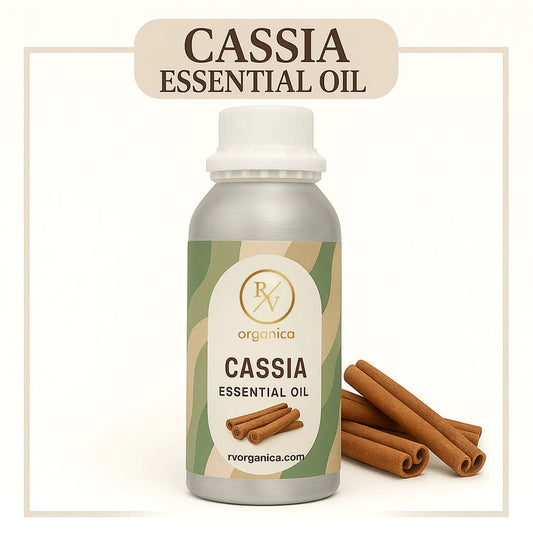 Pure Cassia Essential Oil for aromatherapy and skincare –RV Organica