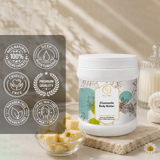 RV Organica Chamomile Body Butter with 100% natural ingredients and deep moisturizing care - second image